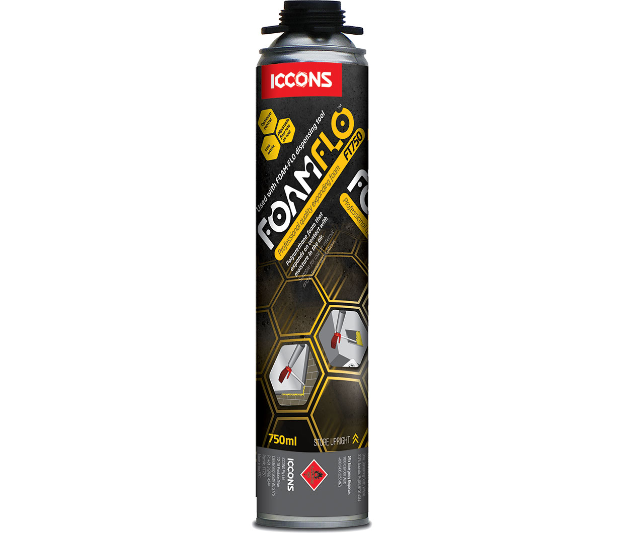 EXPANDING GUN FOAM 750ML
